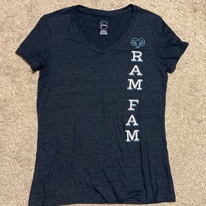 Jefferson University Women's Ram Fam T-shirt